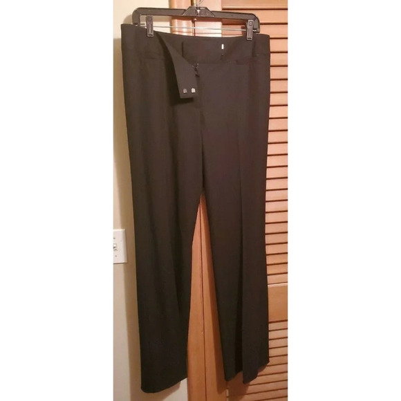 Lafayette 148 New York NEW Black Wool Slacks Pants - Picture 1 of 6